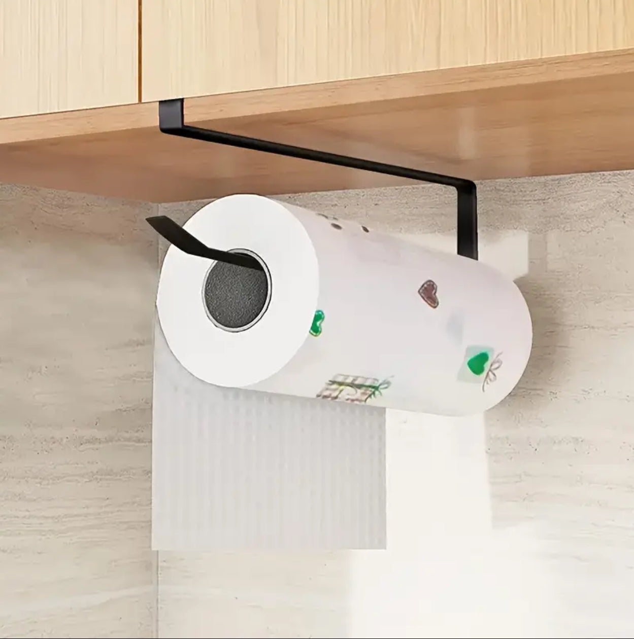 under shelf paper kitchen towel holder