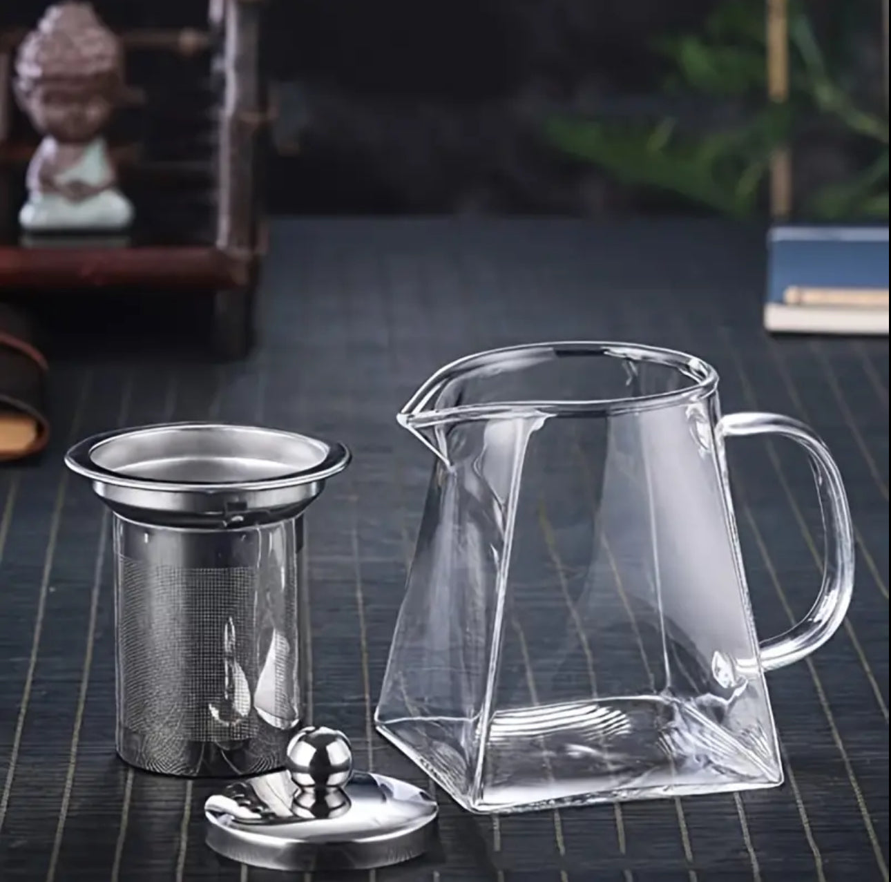 Borosilicate Glass Tea Pot with Infuser