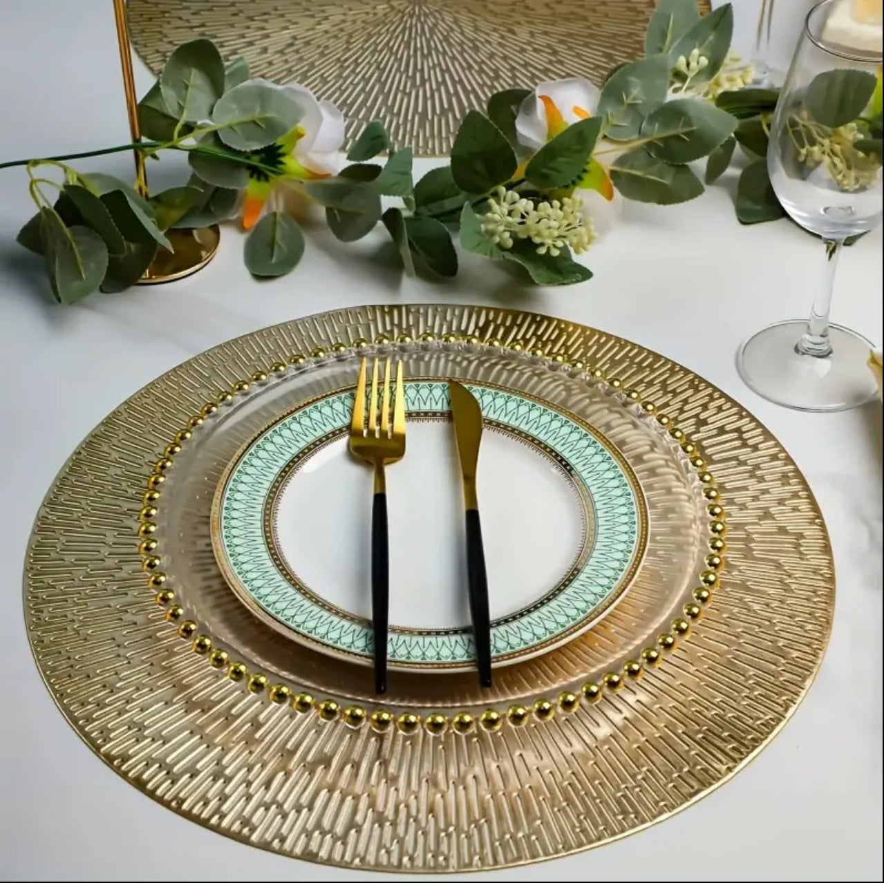 Round table mats
6pcs set