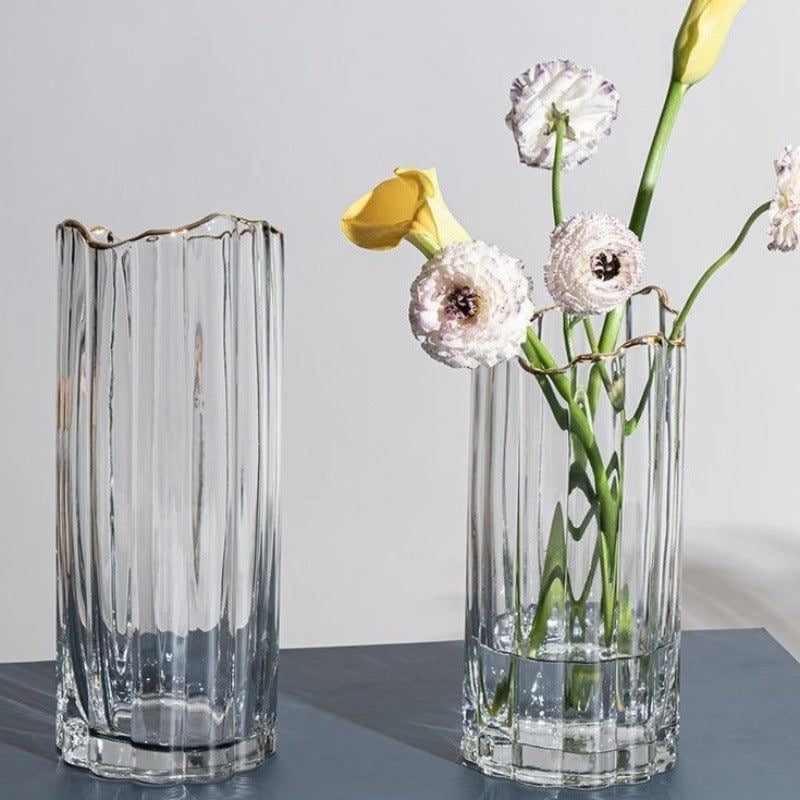 Nordic Modern creative dark glass vase