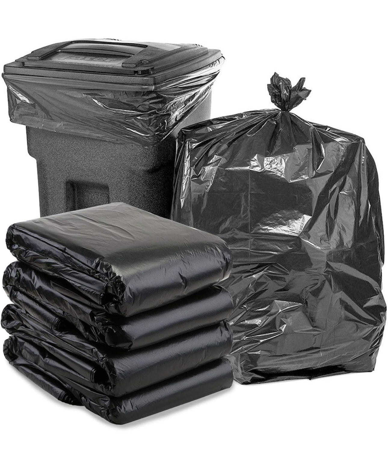 Large Size 50pcs Disposable Garbage/Trash bags