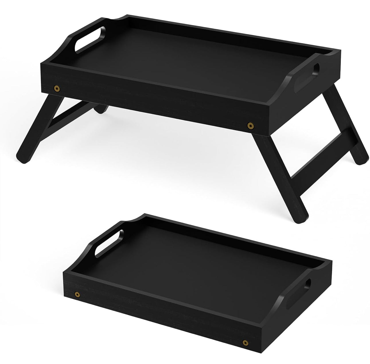 High Quality Black Foldable Breakfast in Bed Tray