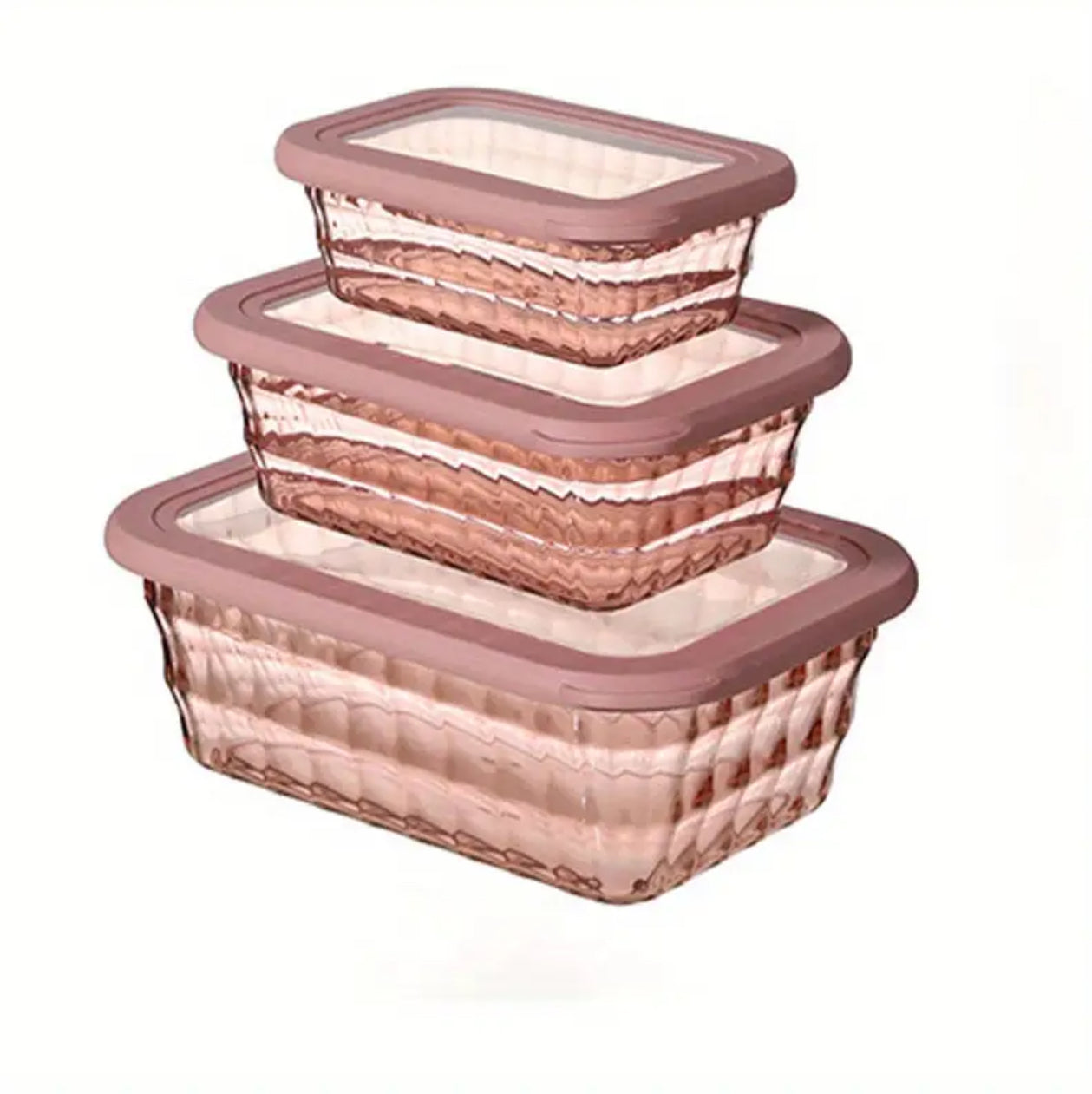 3in1 acrylic storage containers