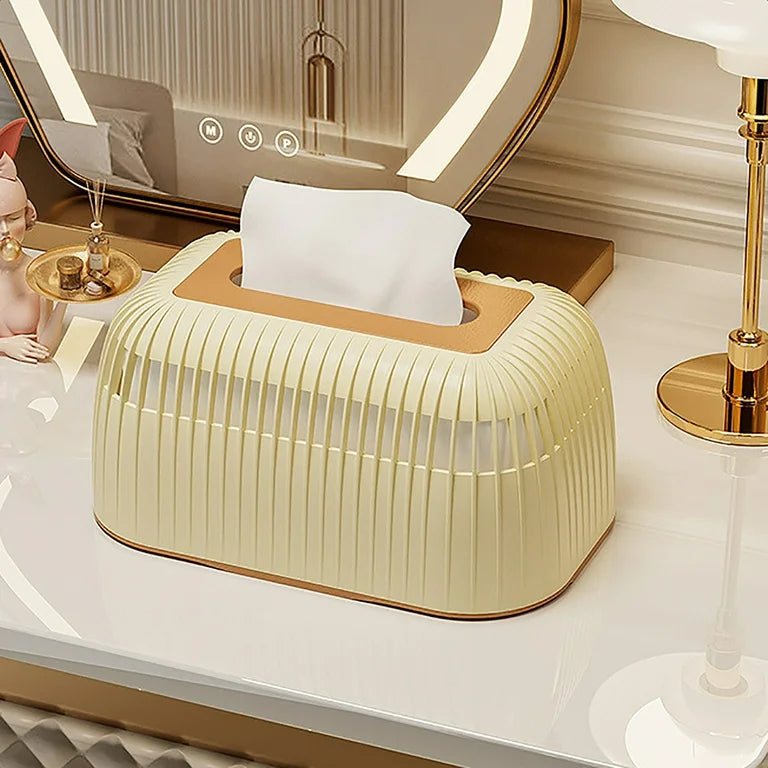 Stripped tissue / serviette box