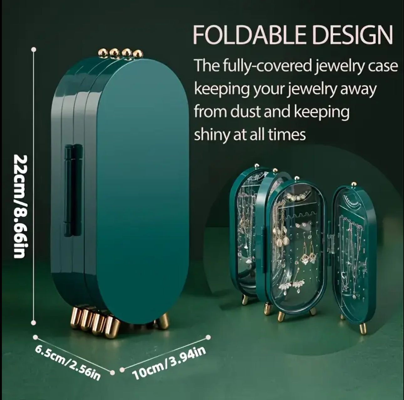 Foldable Unique Exquisite Vintage retro Jewelry Display Rack