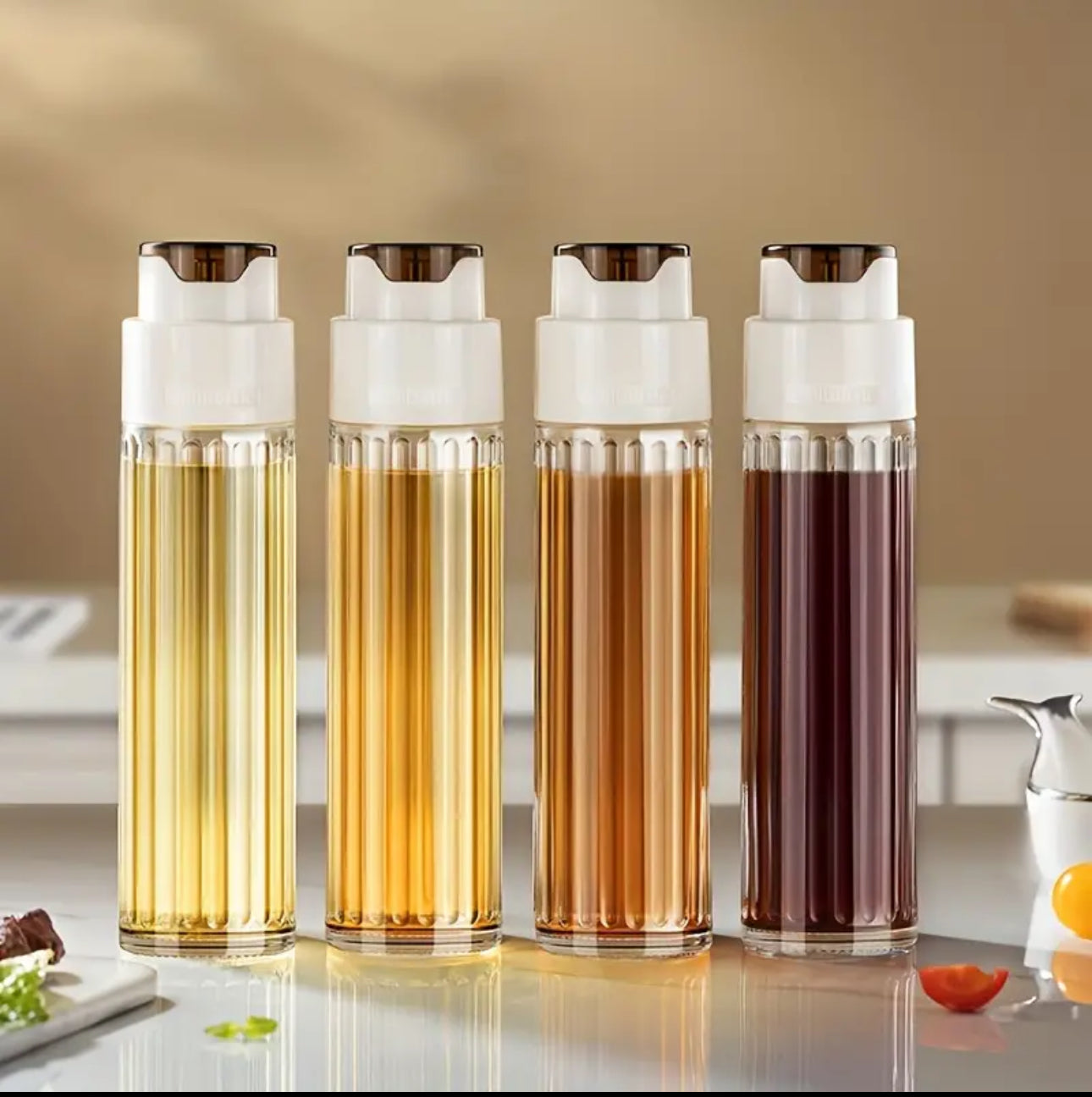 Luxury glass oil jar
500ml