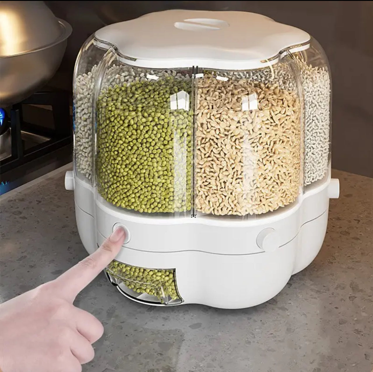 Big size 360⁰ Rotating Cereal dispenser