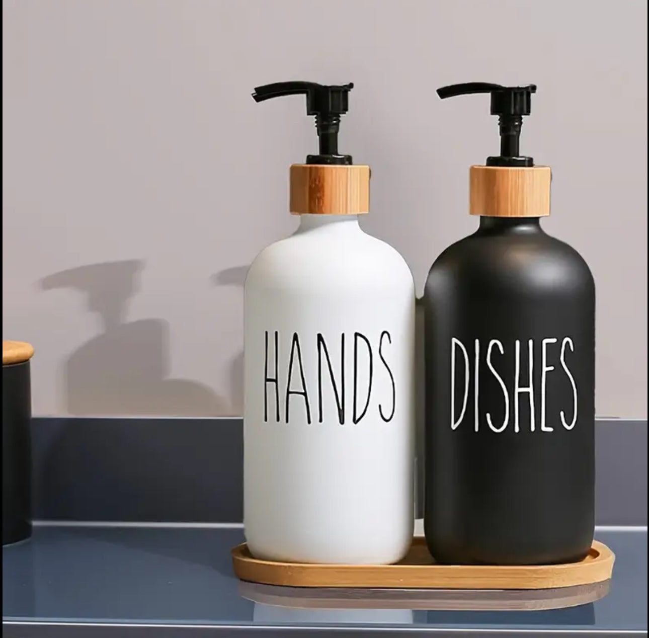 3 pc / set hand and soap dispenser