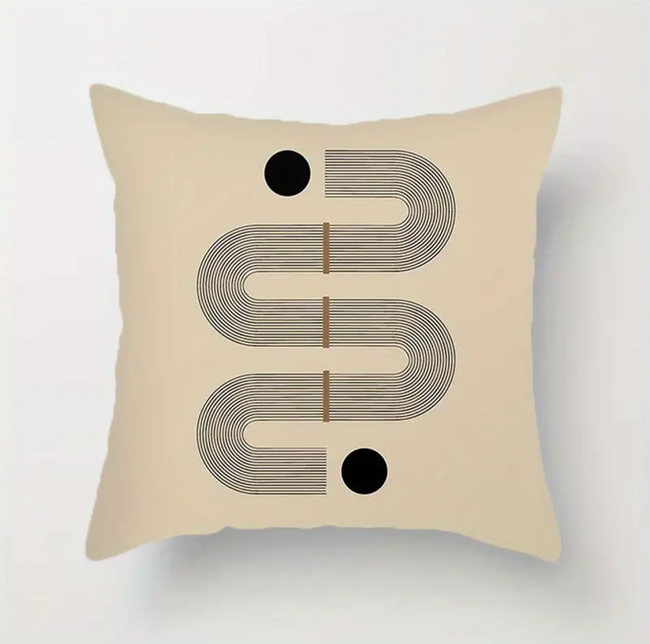 Abstract decorative throw pillow covers