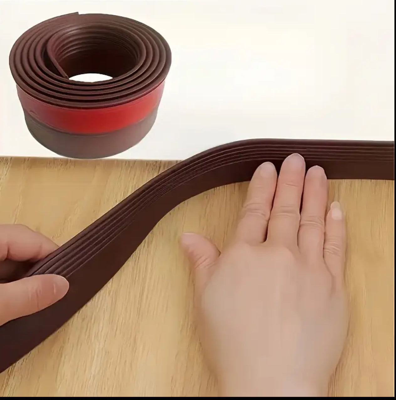 Waterproof Adhesive Silicone rubber Under Door Sealing strip*