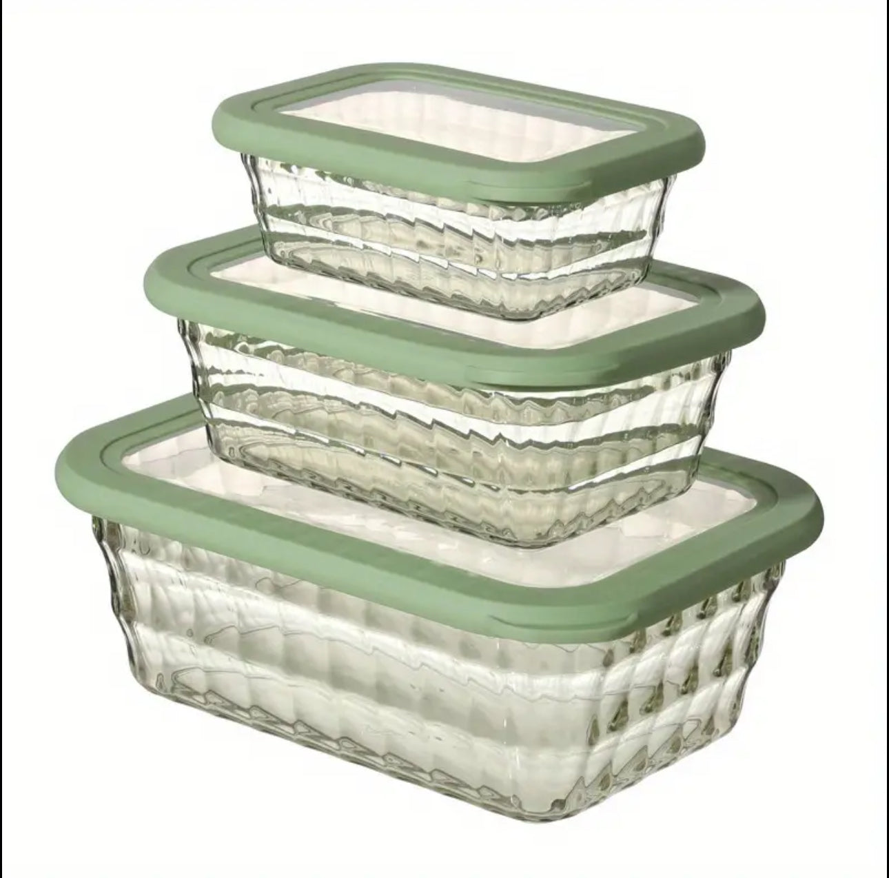 3in1 acrylic storage containers