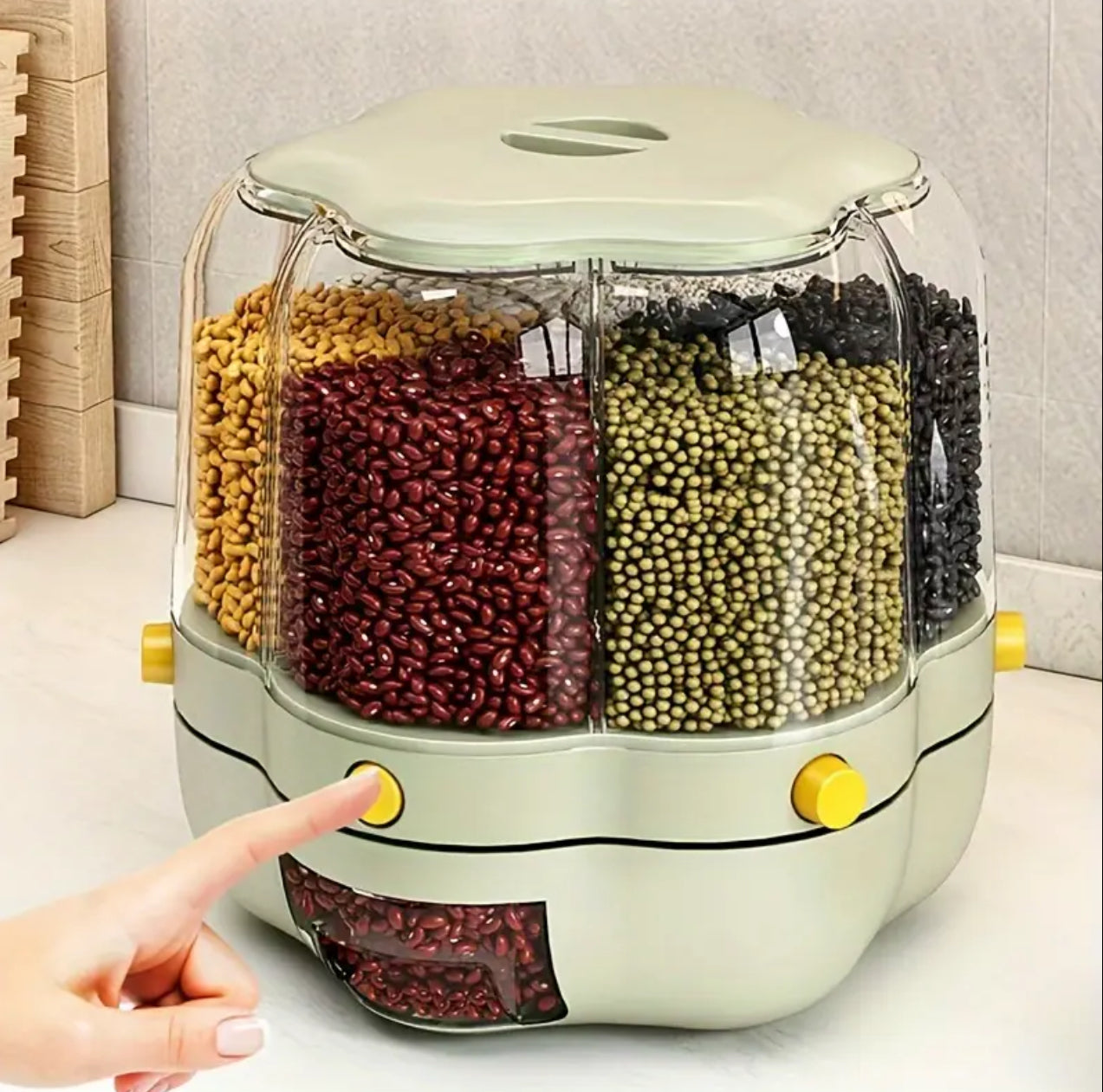 Big size 360⁰ Rotating Cereal dispenser