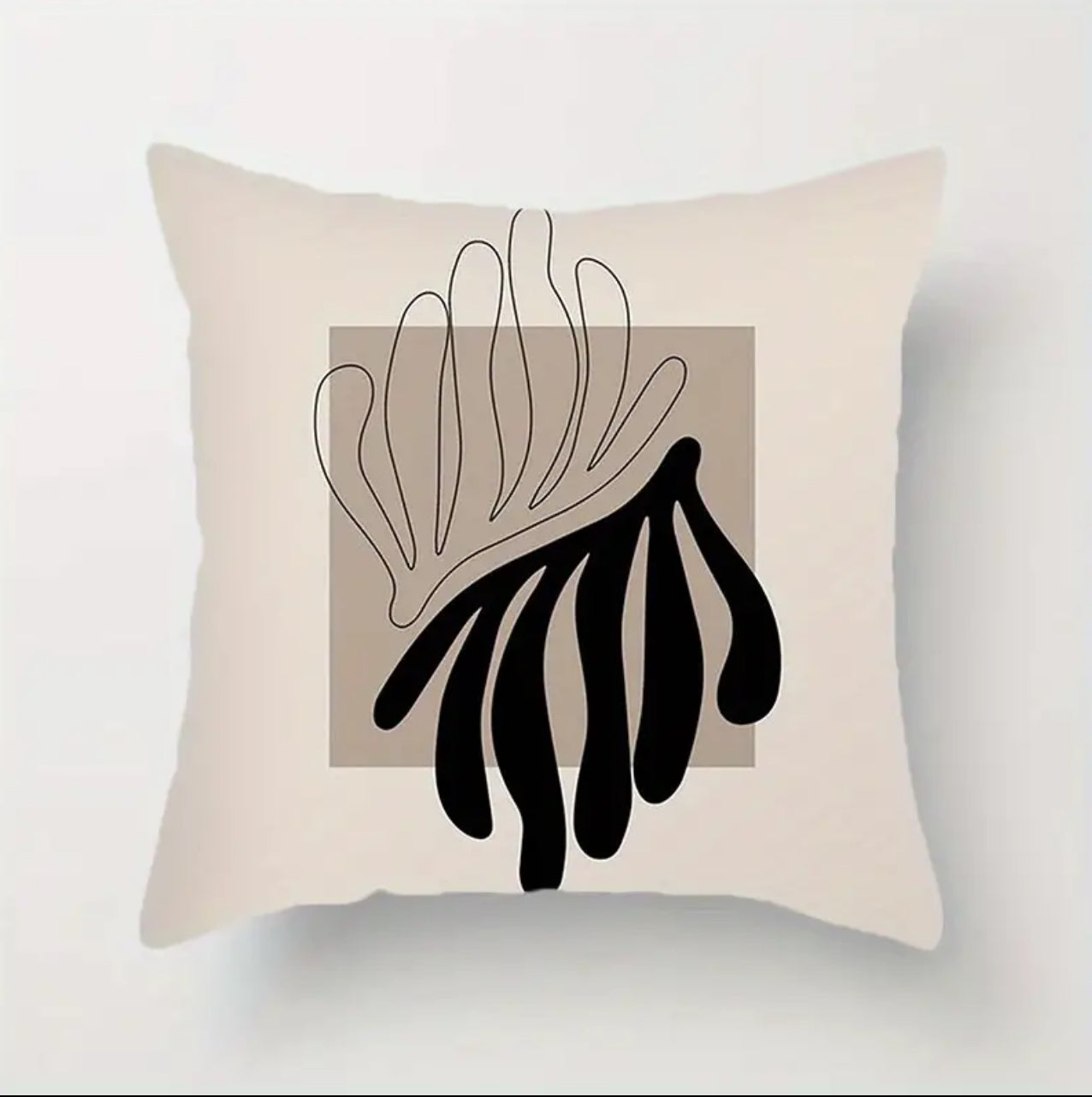 Abstract decorative throw pillow covers