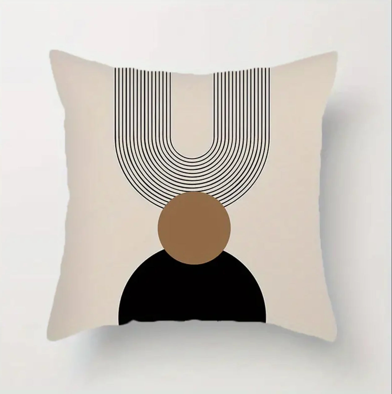 Abstract decorative throw pillow covers