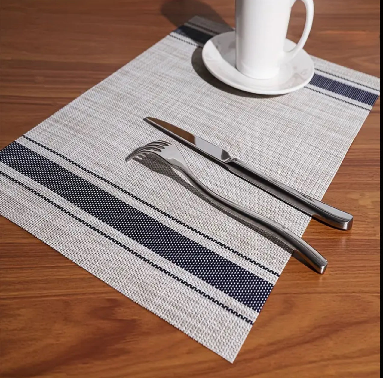 6pcs pvc table mats