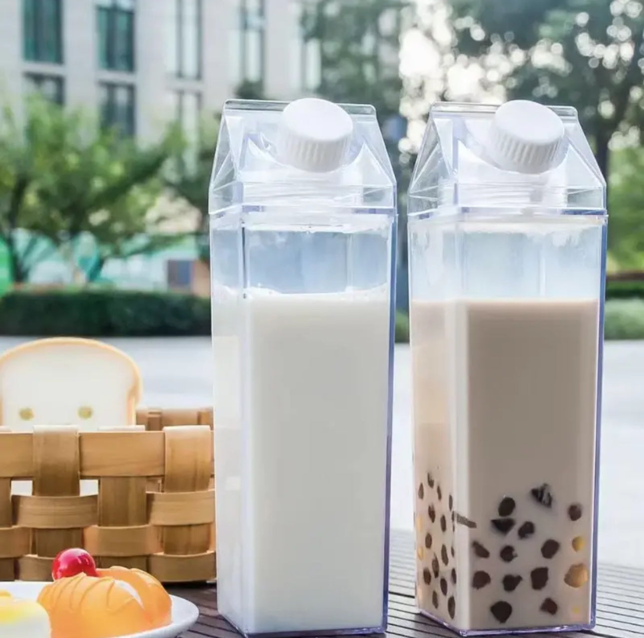 Multipurpose space saver milk//water//special beverages bottle