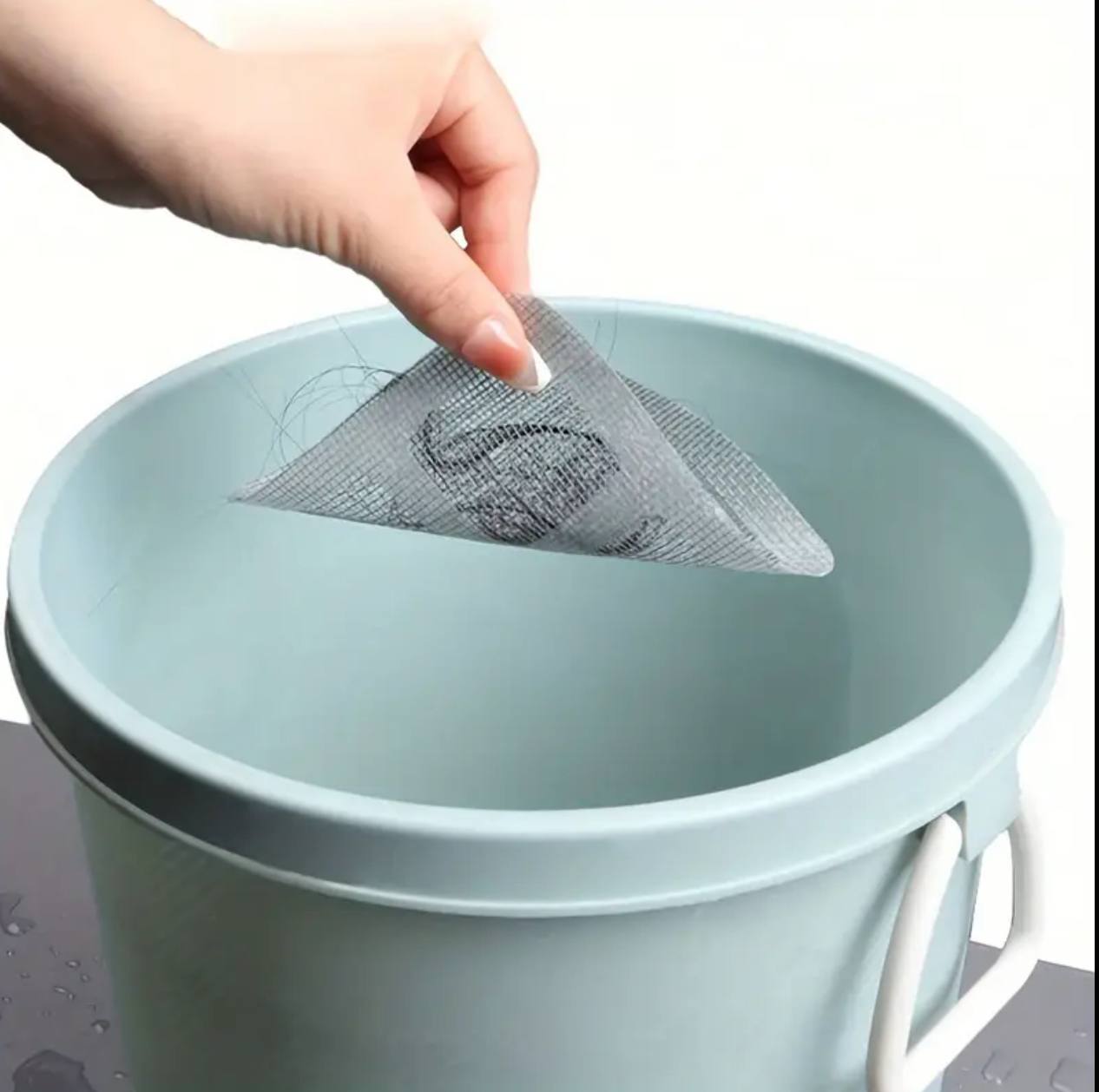 Disposable bathroom/kitchen strainer