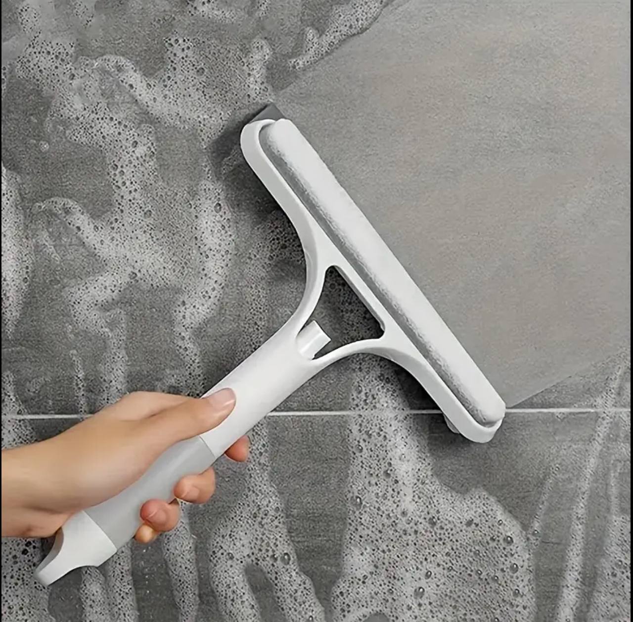 3-in-1 Car Spray Glass Double Sided Wiper Spray Window Squeegee Cleaner
