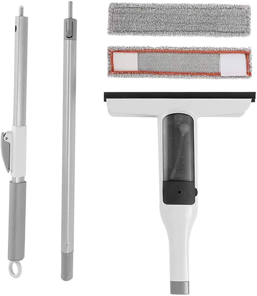 Window Cleaner with sprayer and squeegee