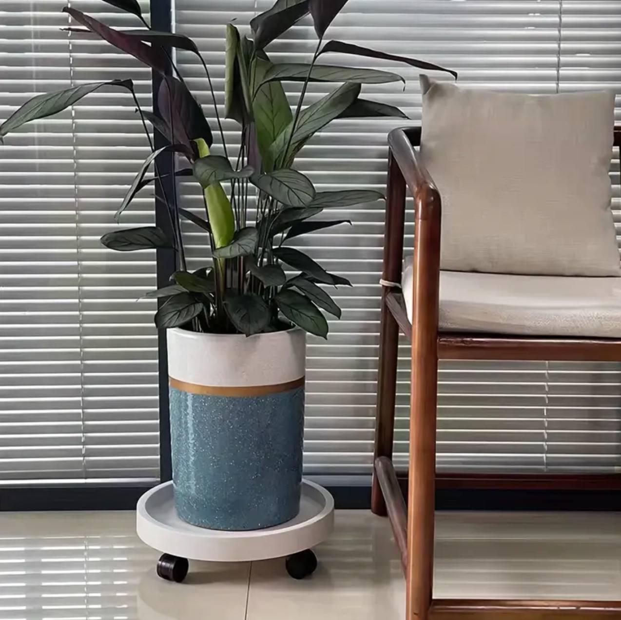 Heavy duty multipurpose flower pot / gas trolley with handle