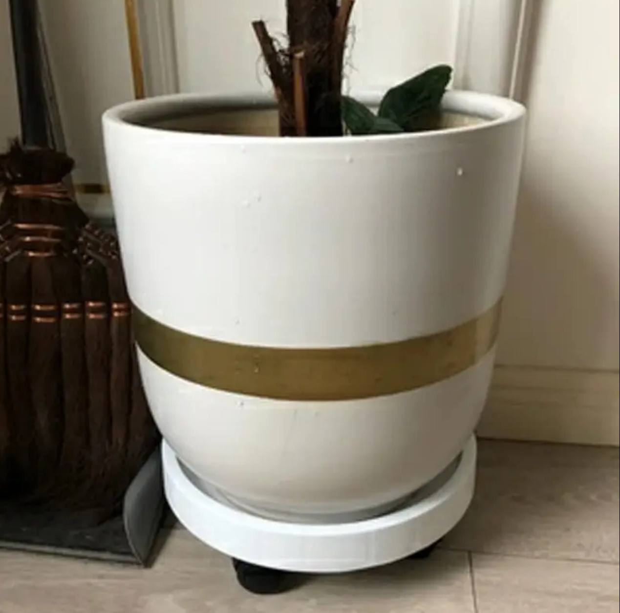 Heavy duty multipurpose flower pot / gas trolley with handle