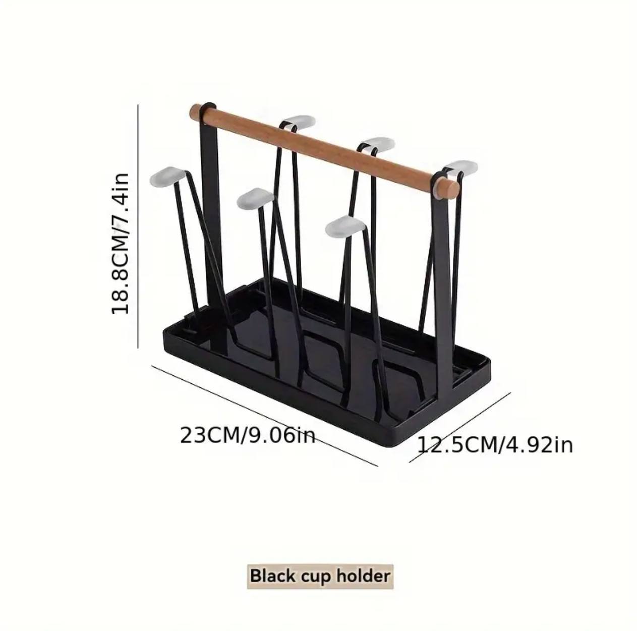 Metallic glass/cup holder
