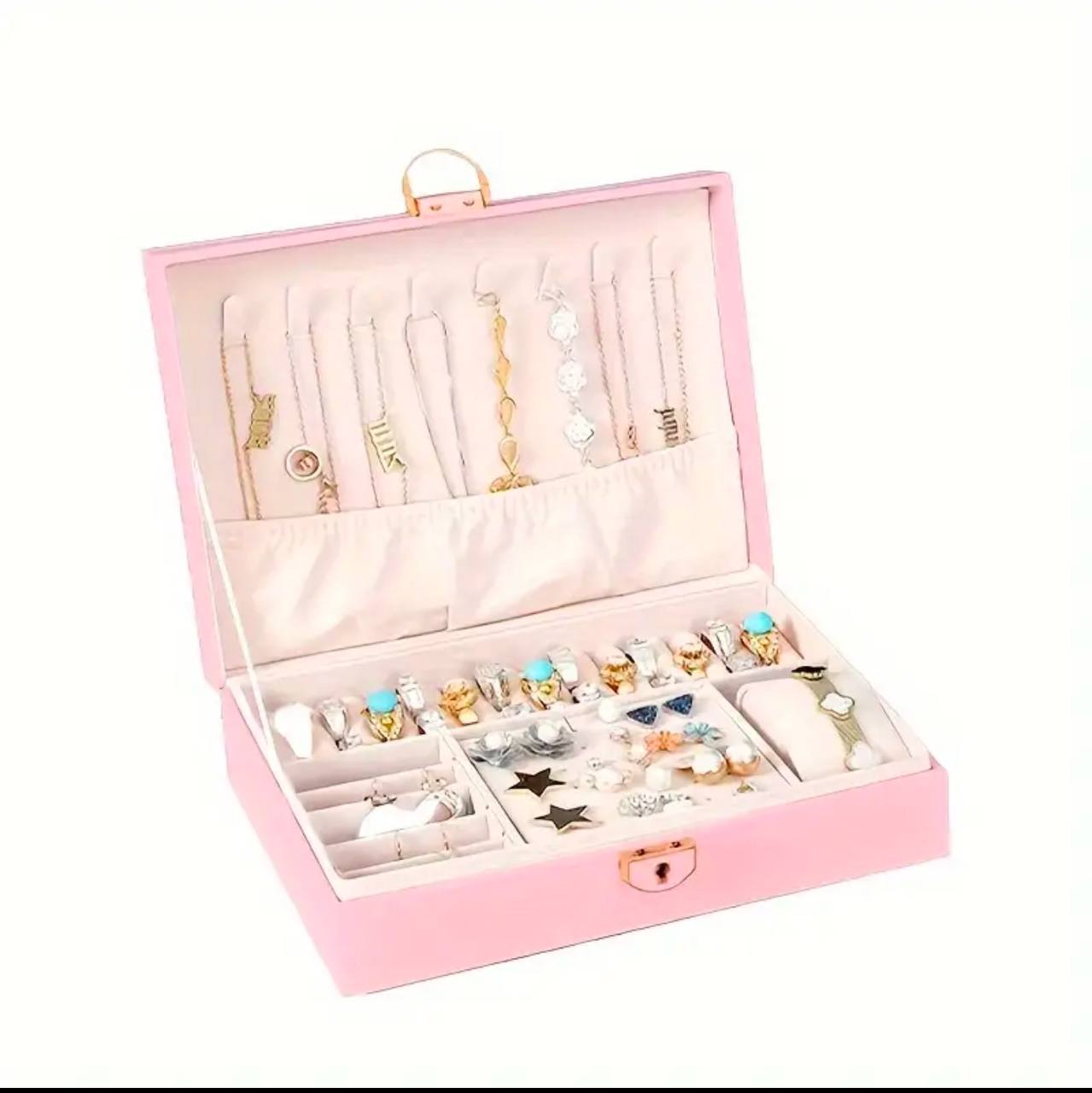 Exquisite Large Capacity Travel Jewelry Bag / Jewelry Organizer