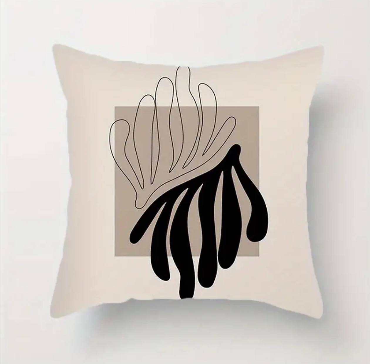 Abstract decorative throw pillow covers