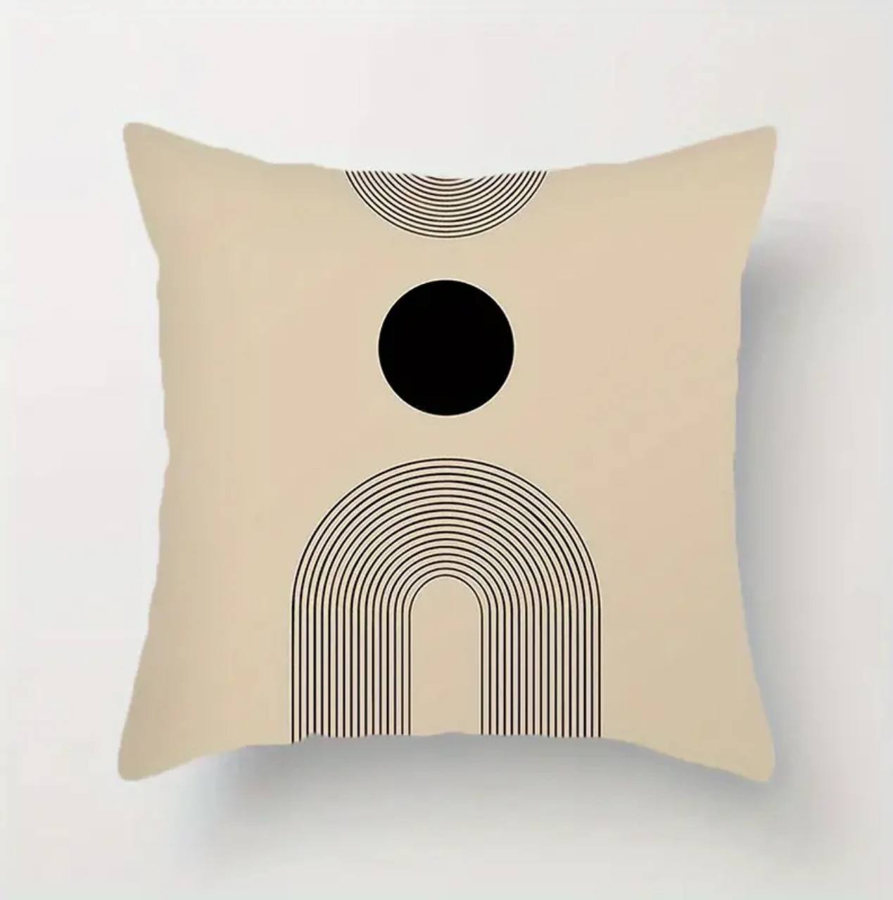 Abstract decorative throw pillow covers
