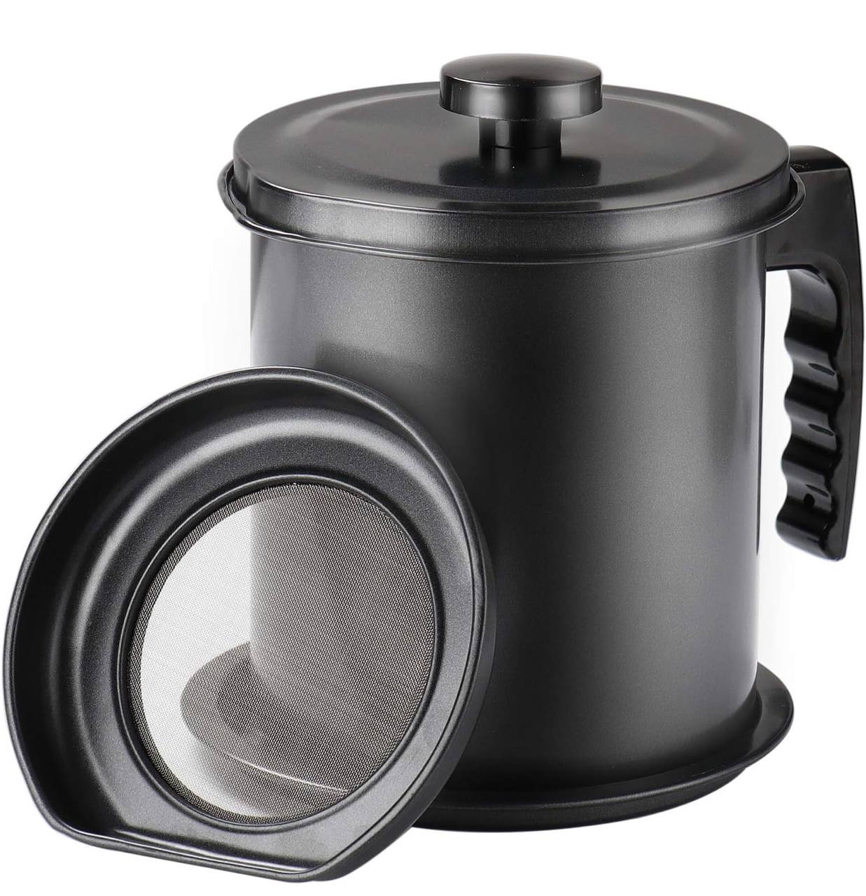 1.5 Oil metallic black sieve
