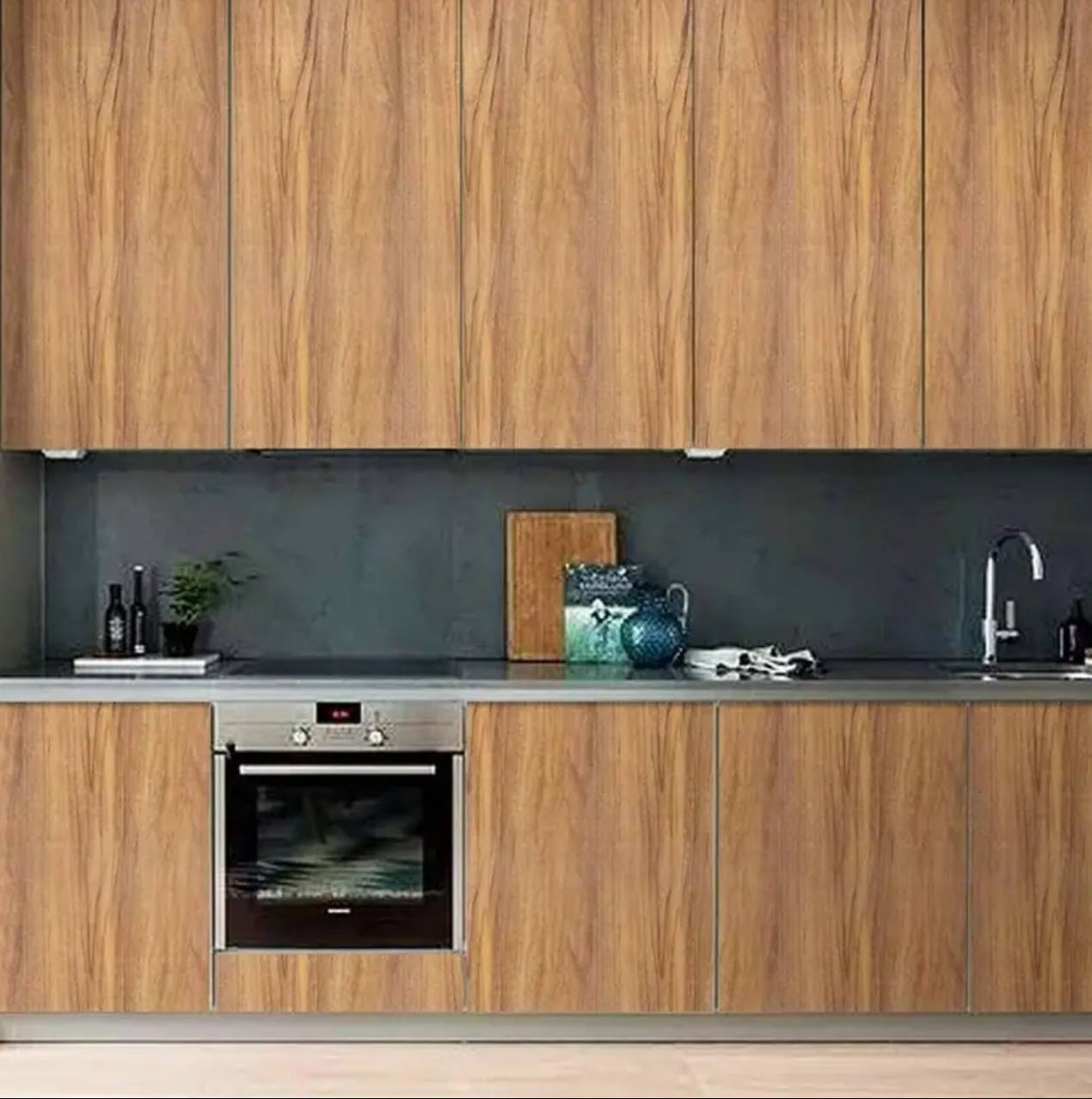 multi-purpose Wooden profile self adhesive mat