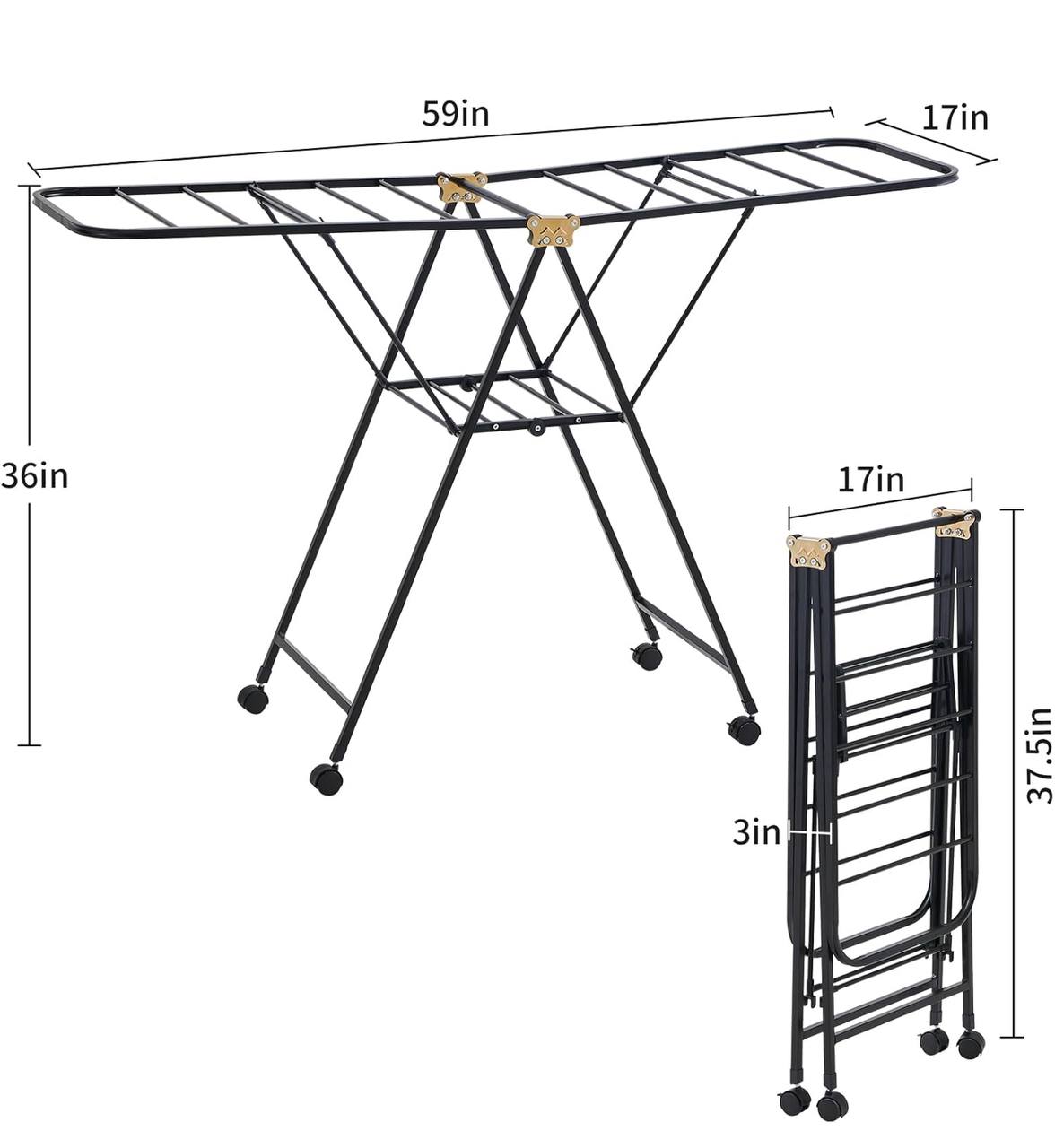 Folding Clothes Drying Rack