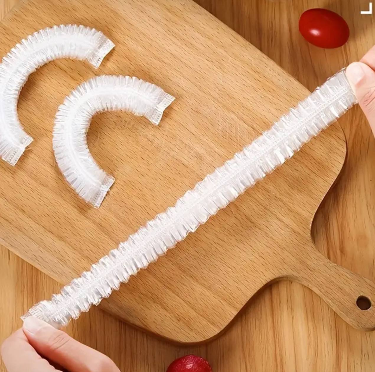 New 100 Pcs Reusable Food Storage Covers Bags