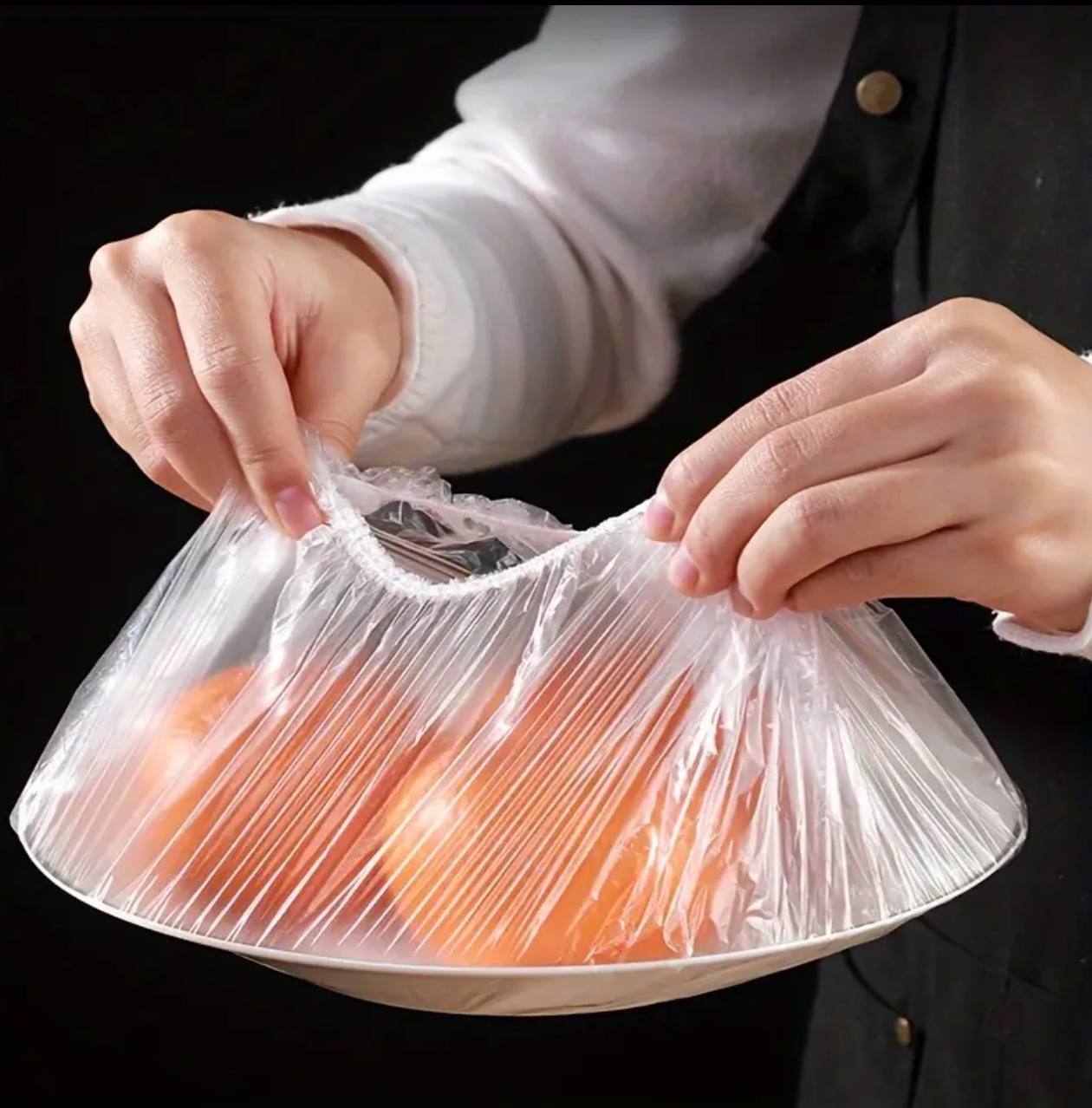 New 100 Pcs Reusable Food Storage Covers Bags