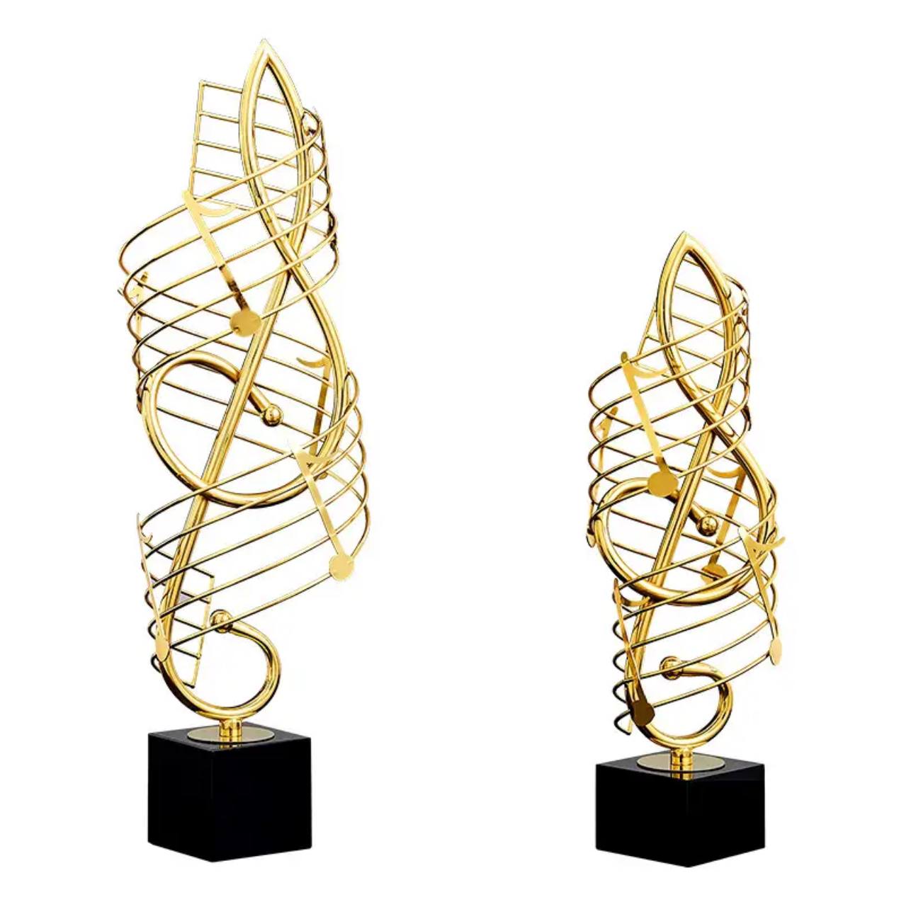 Music Note Ornament Metal Crafts