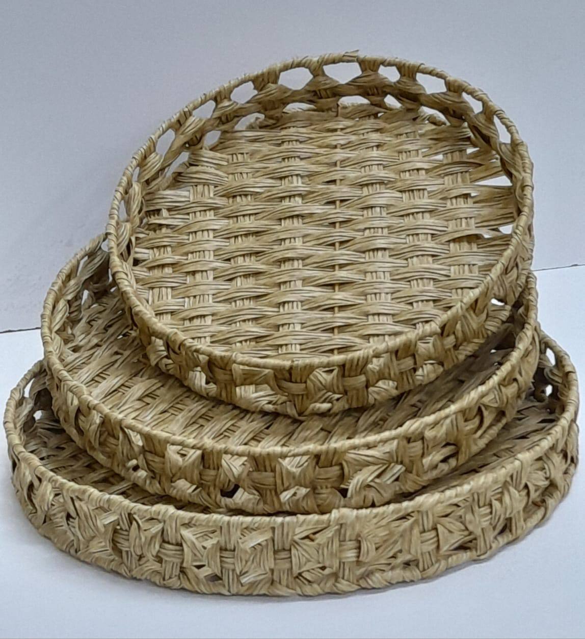 Rattan Deco Style Trays