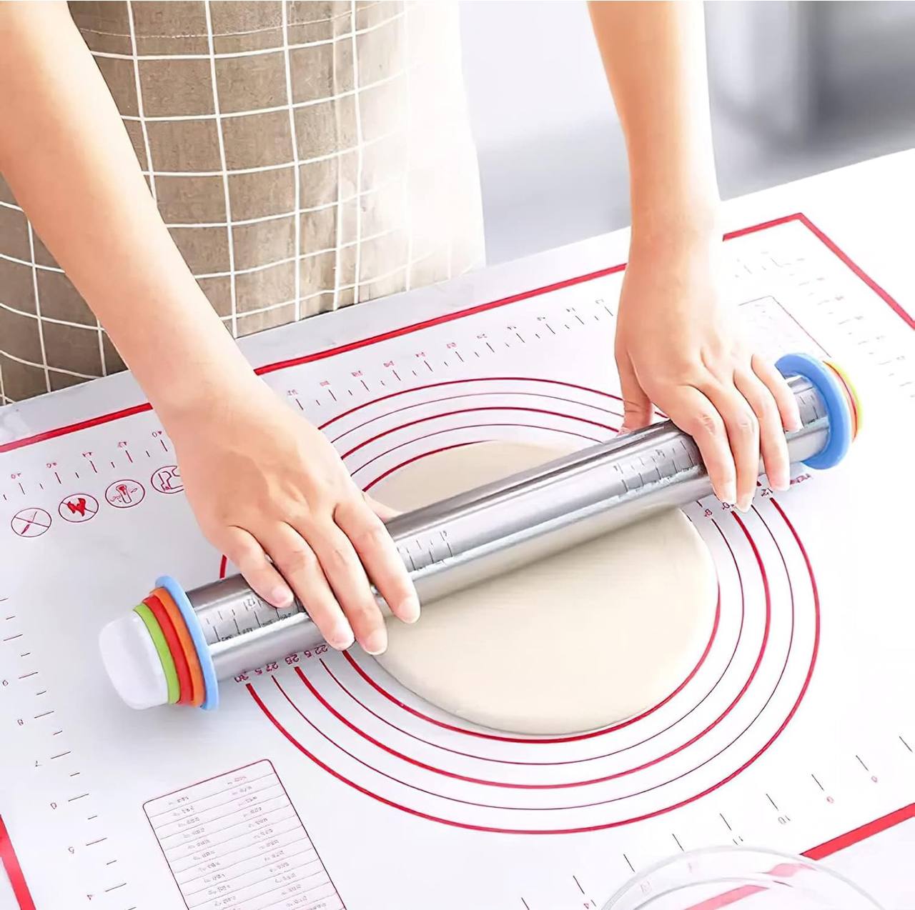Stainless Steel Rolling Pin