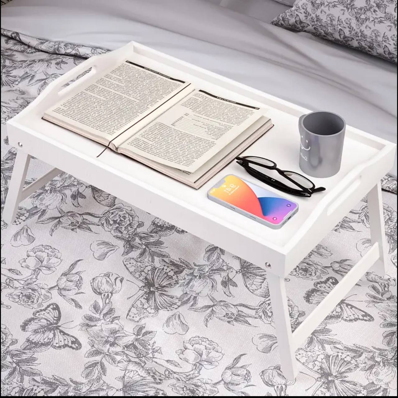 Foldable Bamboo Tray
