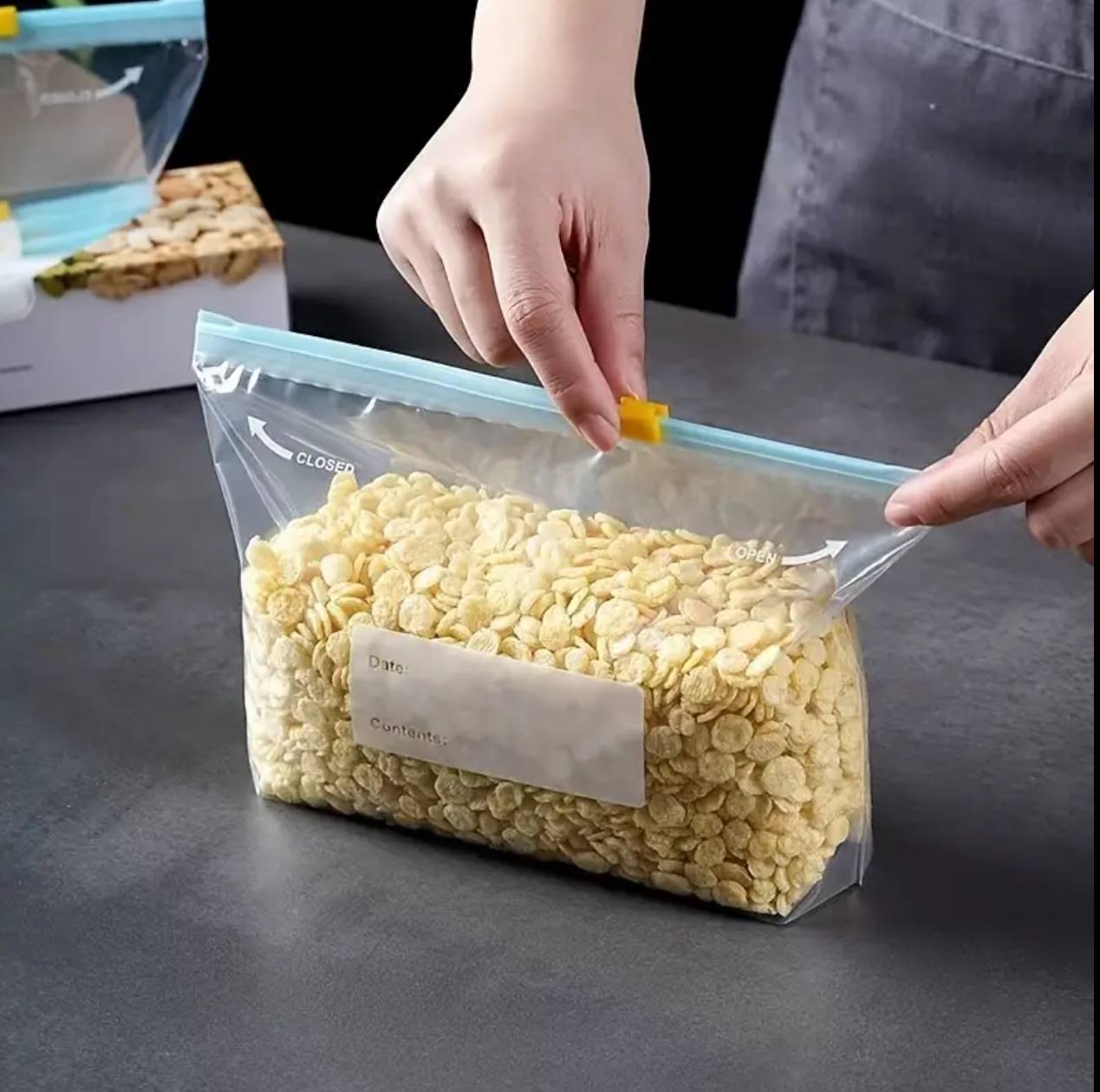 Reusable ziplock bags set of 15pcs