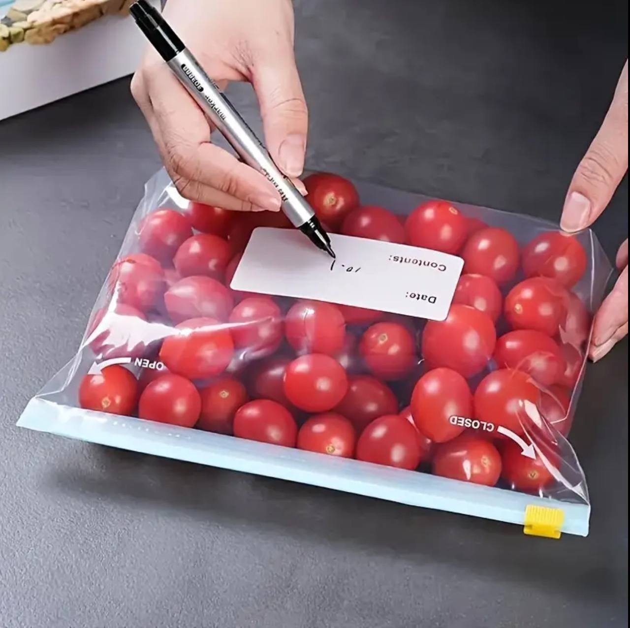 Reusable ziplock bags set of 15pcs