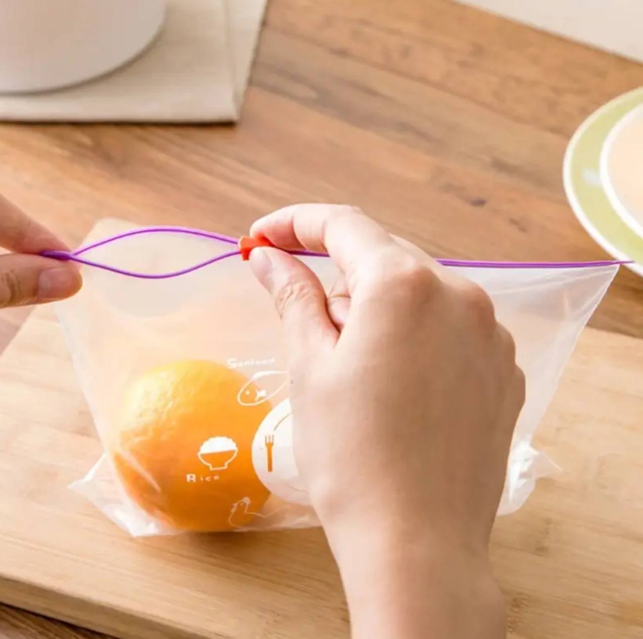 Reusable ziplock bags set of 20pcs