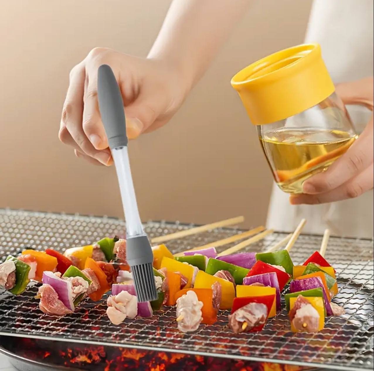 Silicone Multifunctional Pastry Oil Brush