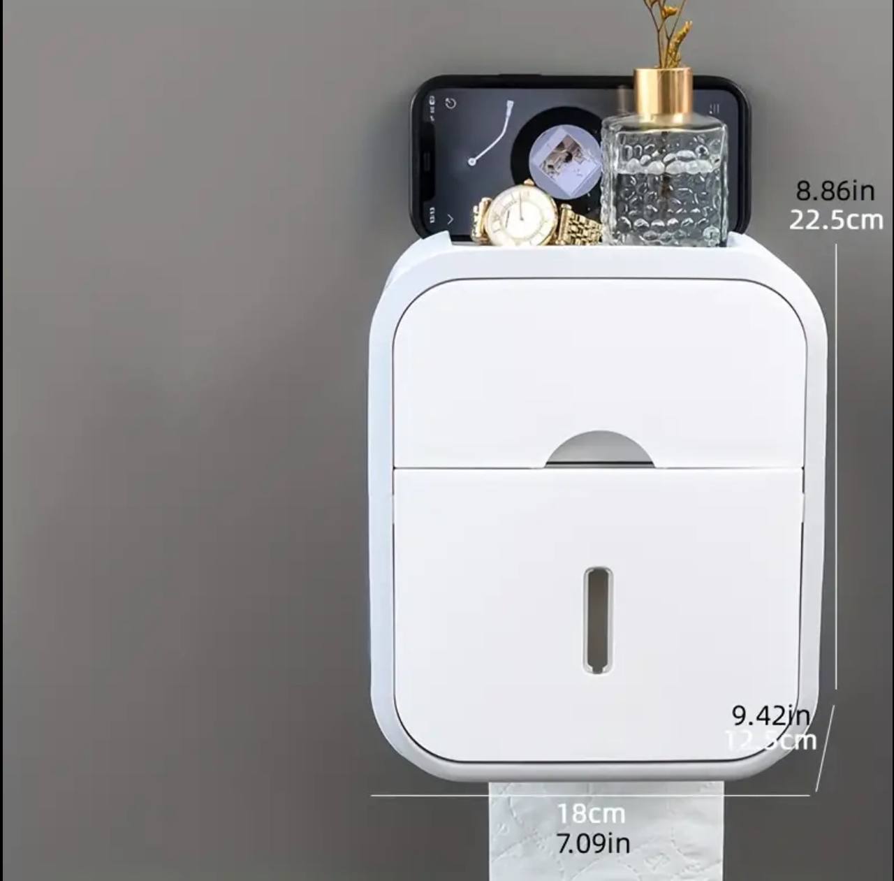 Multifunctional tissue box