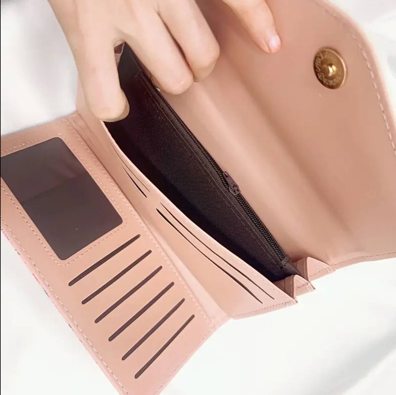 Luxury Women Love Wallets PU Leather