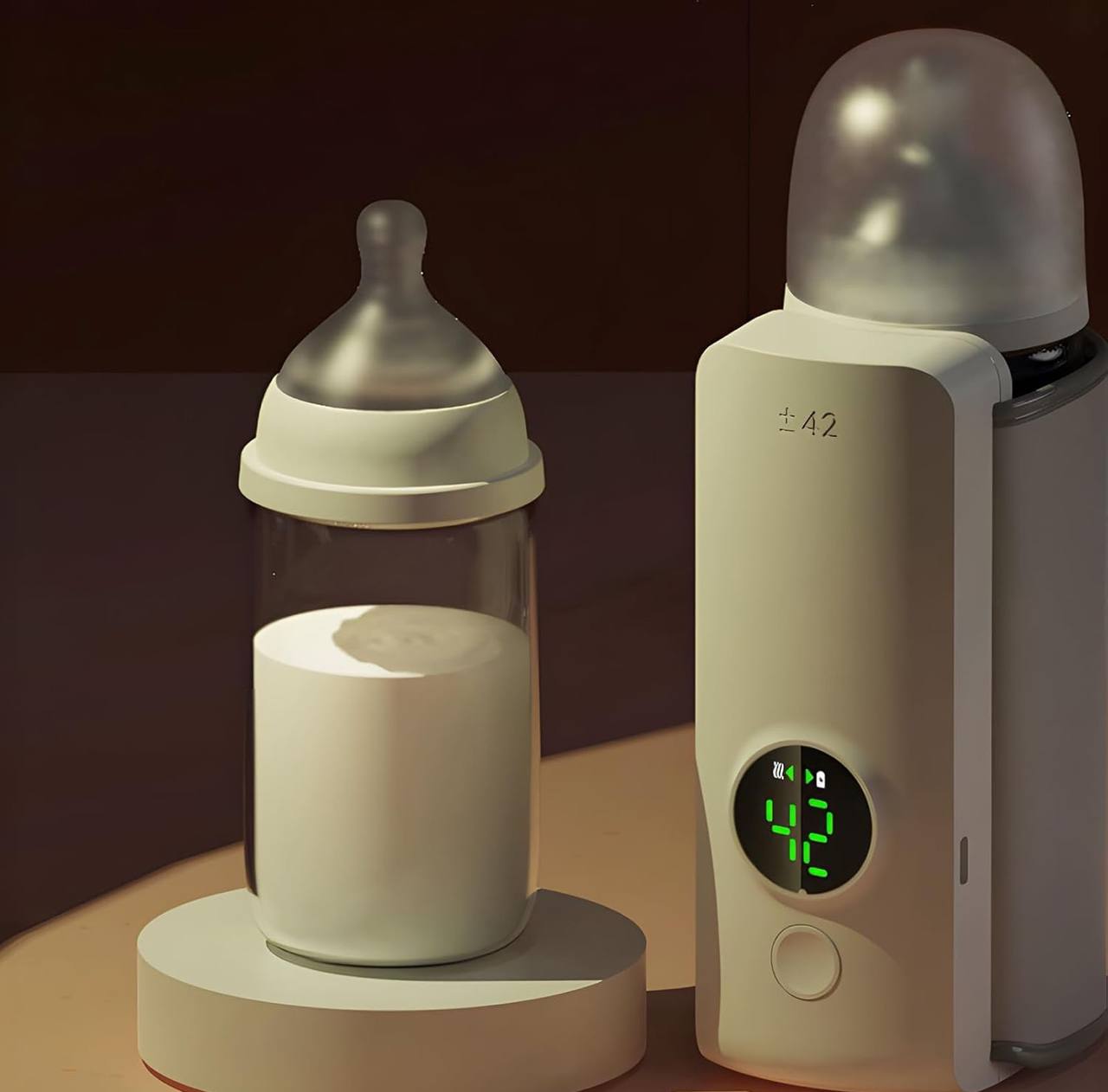 Rechargeable Portable Travel Bottle Warmer