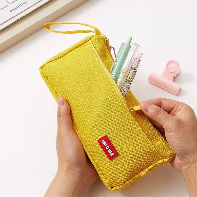Large Capacity Pencil Case With Pen Holder