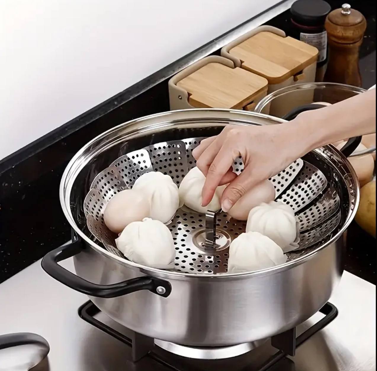 Stainless Steel Steamer Basket