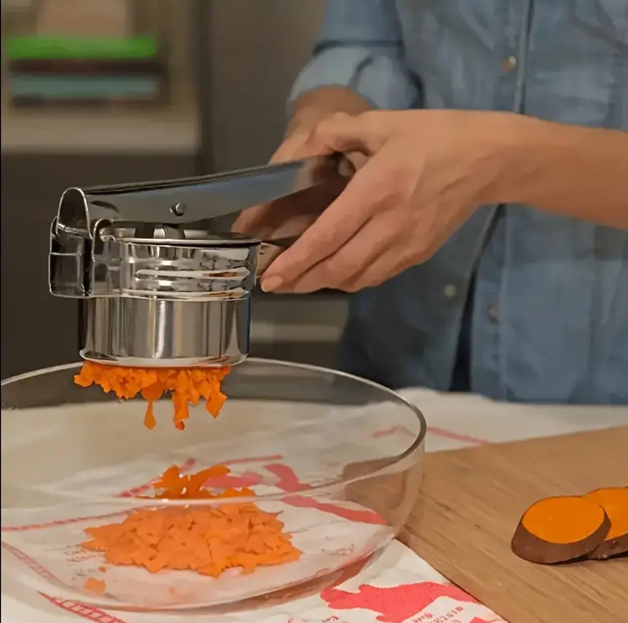 Potato Masher Ricer Press Mashed Potatoes