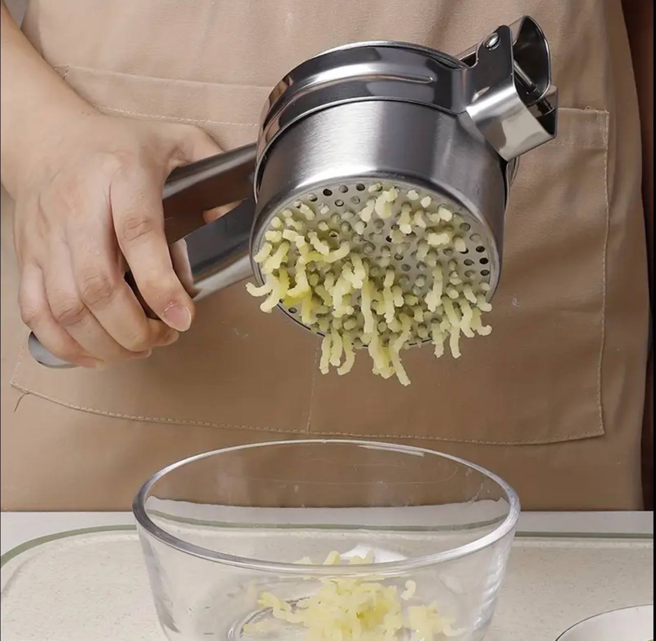 Potato Masher Ricer Press Mashed Potatoes