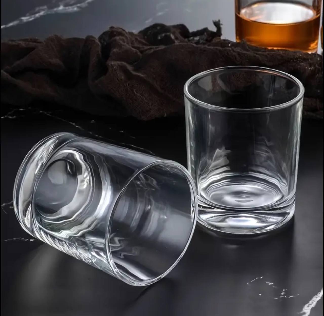 heavy short whisky Glass set